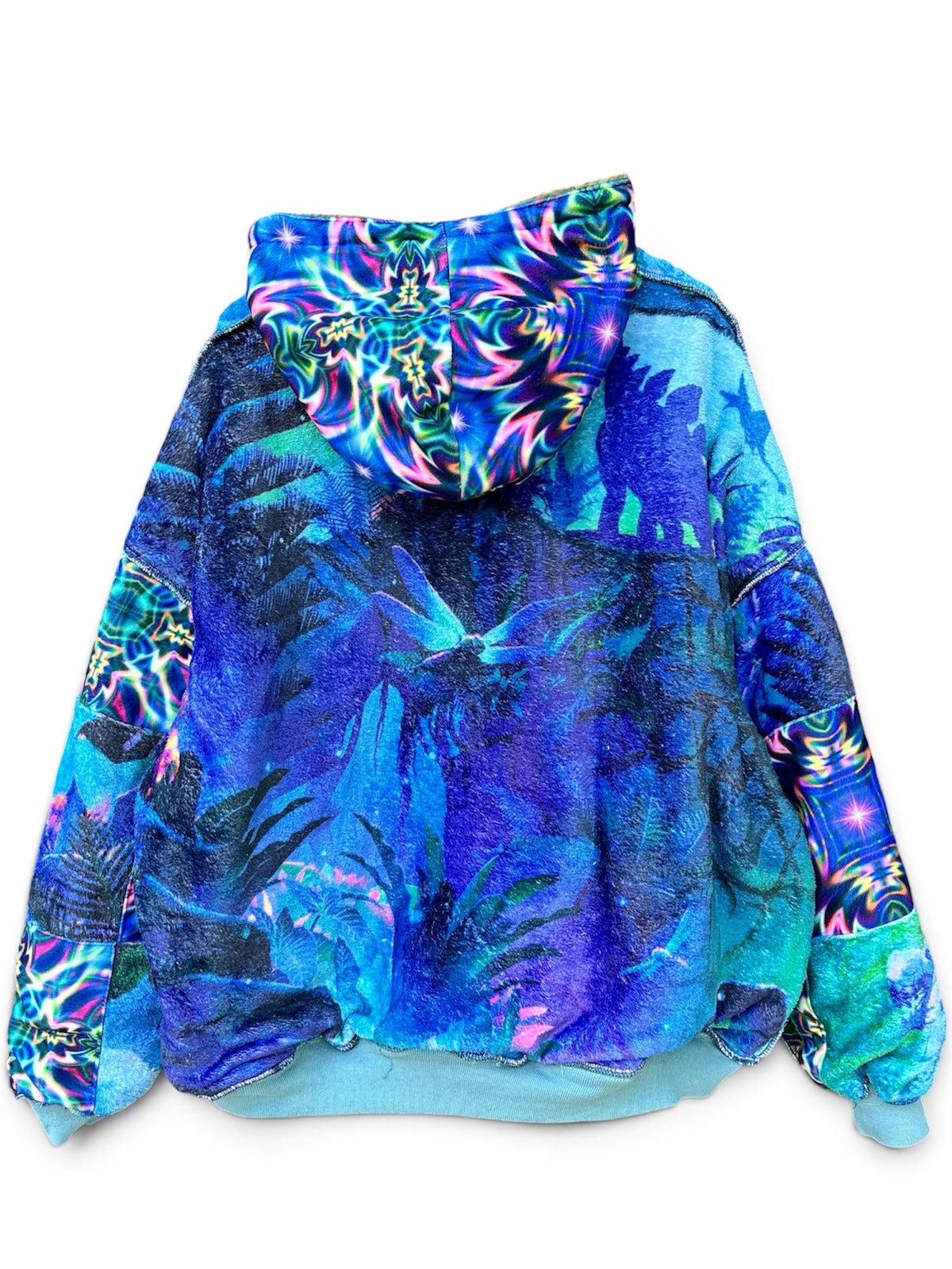 BUTTERFLY REVERSIBLE HOODIE JACKET - SIZE XL