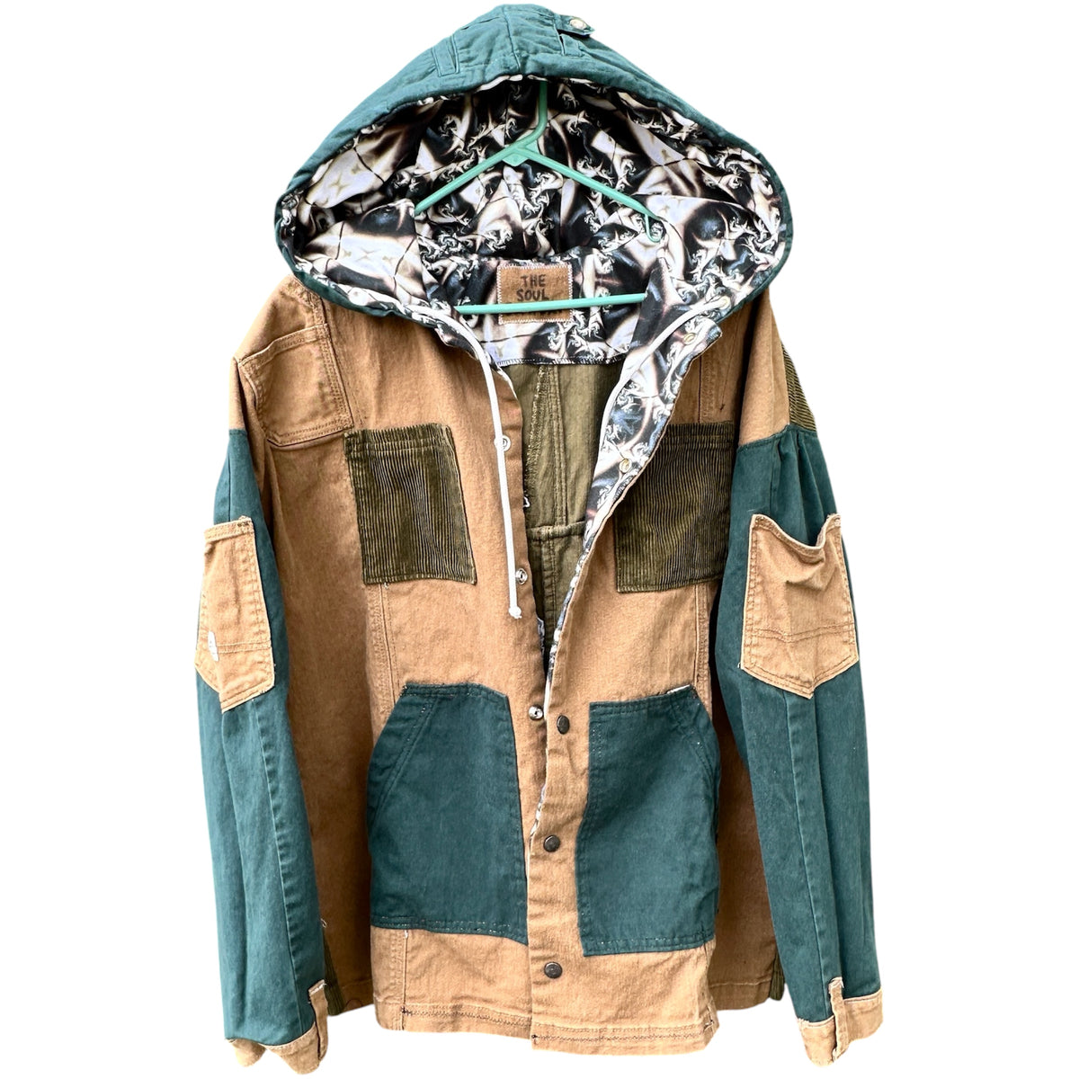 SEWN SERAPHIM HOODED JACKET - SIZE XL