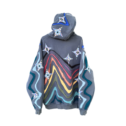 **CUSTOM** WAVY HOODY