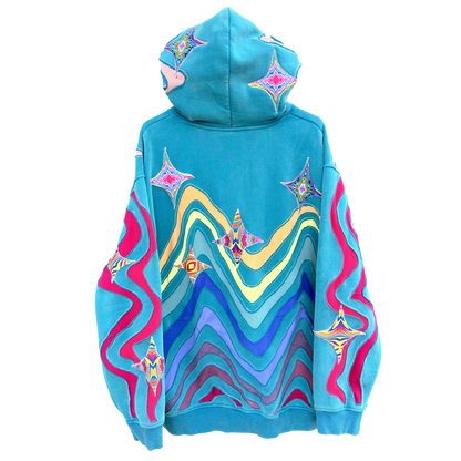 **CUSTOM** WAVY HOODY